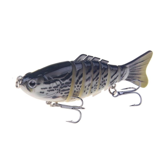 Yammee Swimbait Fishing Tackle 10cm Fishing Lure 7 Segment Artificial Hard Baits Multi Jointed Swimbaits Swimming Lures