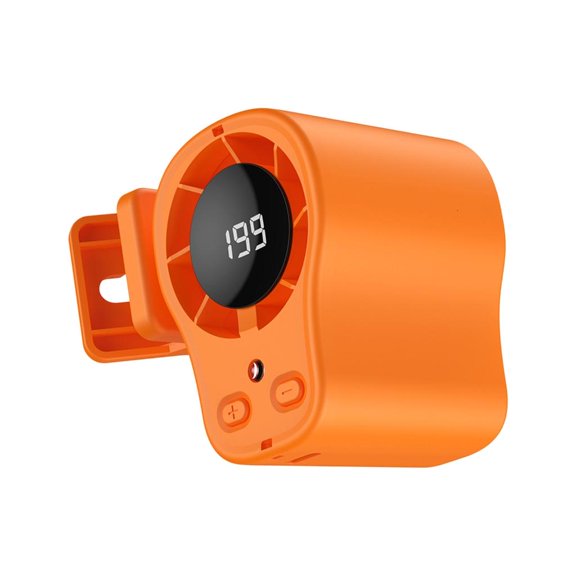 Yammee T511 Multipurpose Rotatable Car Clip Waist Fan 199 Speed Levels And LED Display