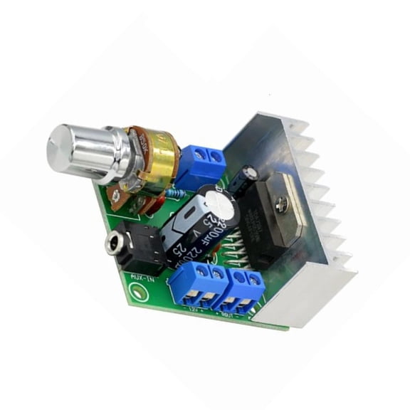 Yammee TDA7297 Double Channel Digital Power Amplifier Board 15W+15W 9-15V Power Stereo Module for Car Vehicle Computer