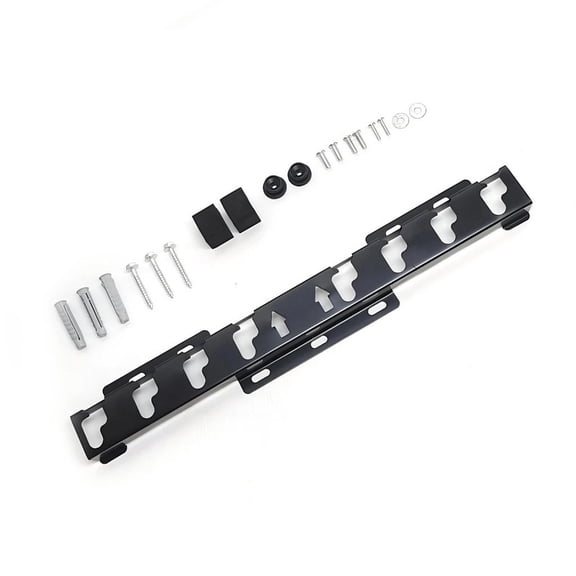 Yammee TV Wall Mount for 26-55inch Televisions Easy Installation with Included Tools Space Saving Adjustable Tilt Rotation