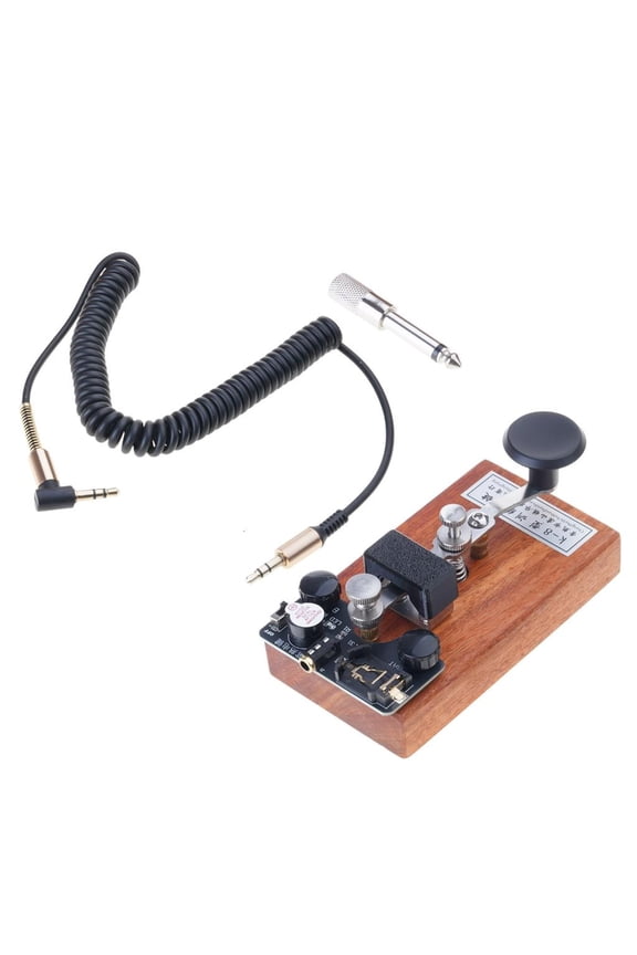 Yammee Training Key Morse Keyer Shortwave Practice Board Manual Training Morse Code Key