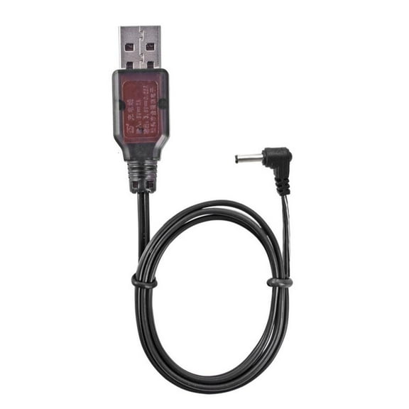 Yammee 3.6V USB Charging Cable 3.5mm Elbow Plug Cord for Toy Remote Control Car