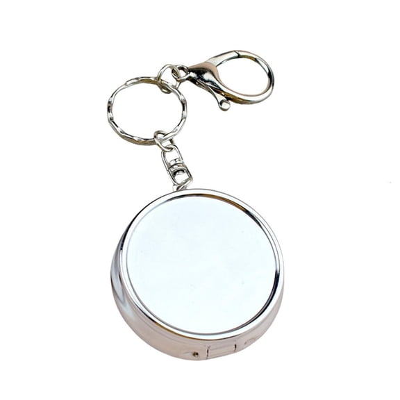 Yammee Travel Friendly Ashtray Keychain Smokes Box Key Holder Ashes Tray Pendant Keyring Accessory for Smokings Enthusiasts
