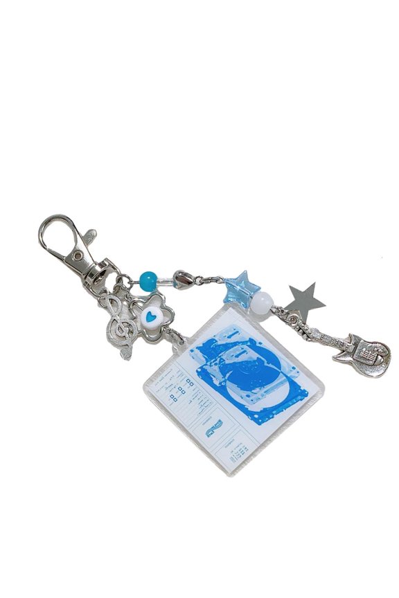 Yammee Trendy Street Style Key Holder Accessory With Versatile Use For Bags And Phones