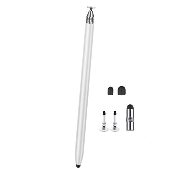 Yammee Two Tip Capacitive Pen Soft Silicone Nibs Screen Protections Works with Most Tou