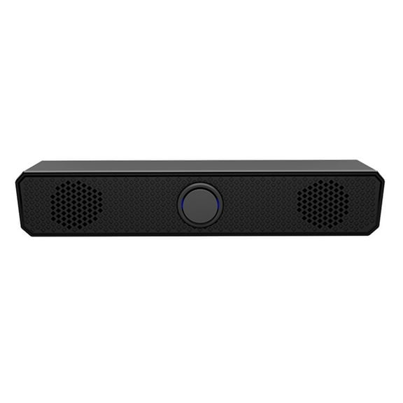 Yammee USB Powered Sound Bar Speaker for Computer Desktop Laptops PC, Black