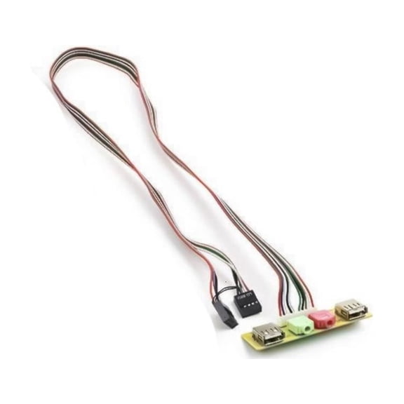 Yammee USB2.0 Port 3.5mm Front Panel Replacement for PC Computer Case Motherboard