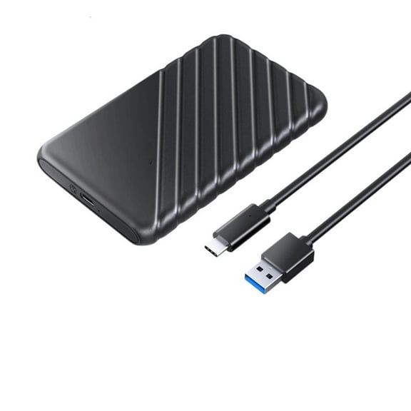 Yammee USB3.0 External Hard Drive Case Enclosure Box 2.5inch USB Adapter External Housing Hard Drive Box for PC Computer