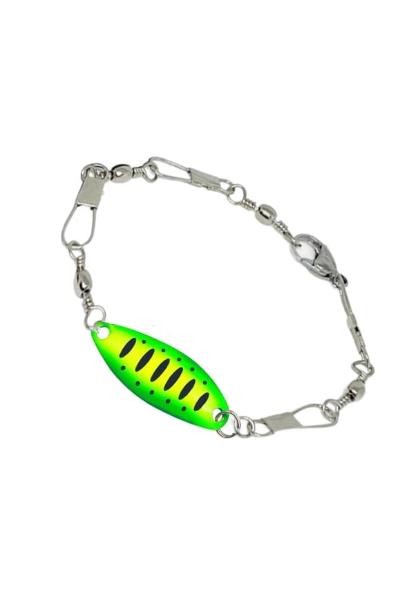 Yammee Unisex Anglers Styles Adjustable Bracelet Sturdy Alloy Fish Hook Charm Outdoor Enthusiast Gift Ideas