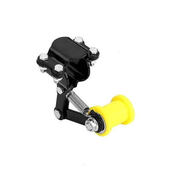 Yammee Universal Motorcycle Scooer Chain Adjuster Aluminum Chain Tensioner Roller Tools Fit Most Motorcycle