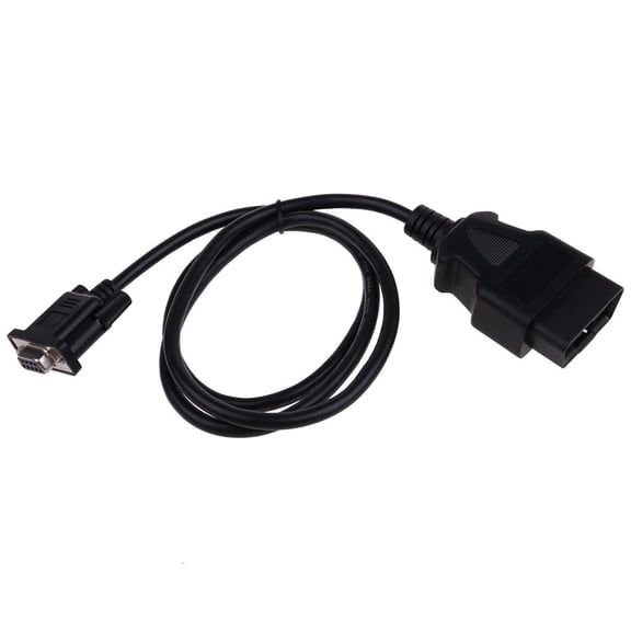 Yammee Universal OBD2 16Pin TO DB9 RS232 Adapter Cable Car Auto Diagnostic Interface
