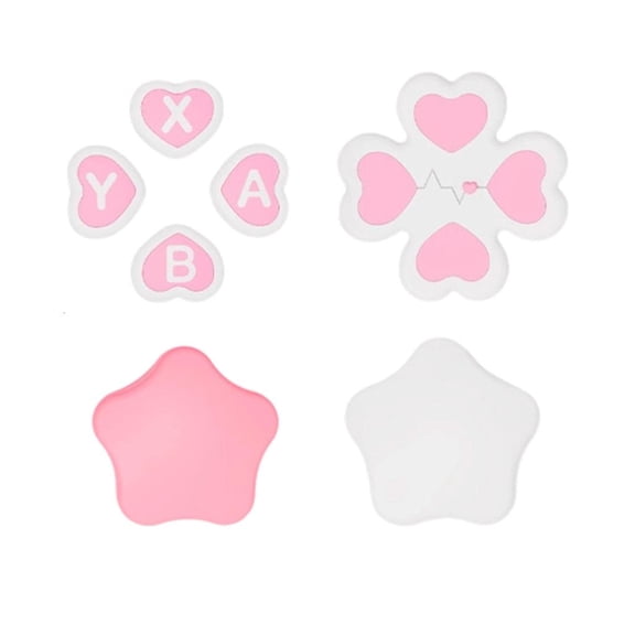 Yammee Universal Silicone Controller Button Thumbstick Protectors Wear Resistant Joystick Cover Caps for NSW2 Improved Handling