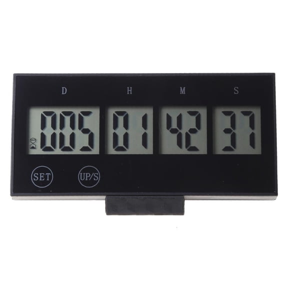 Yammee Upgraded Office Clock Digital Countdown Timer 999 Days Clock for Touch LCD Large