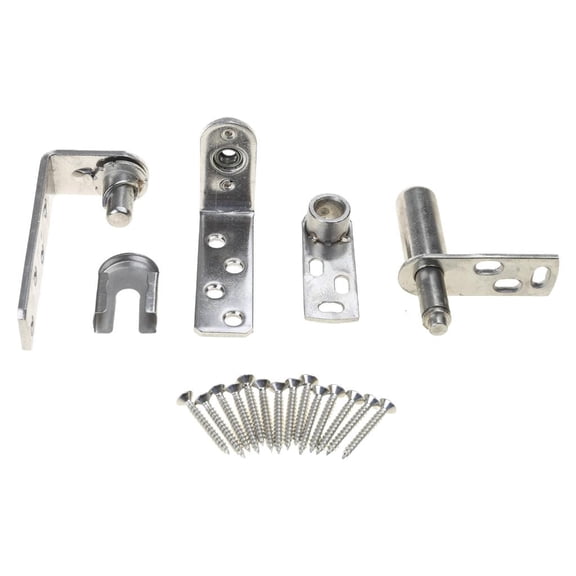 Yammee Upgrades Stainless Steel Hinges Automatic Closing Double Action Swing Door Pair