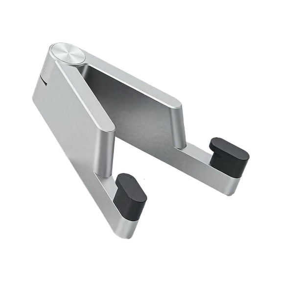 Yammee V Shaped Metal Phone Stand Foldable Design Desktop Phone Holder Universal For 4-12inch Phones Tablets