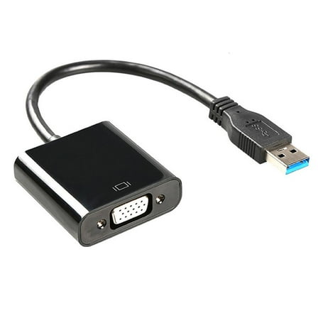 Yammee VGA Adapter External USB 3.0 to VGA External Graphics Video Cable Multi-Monitor