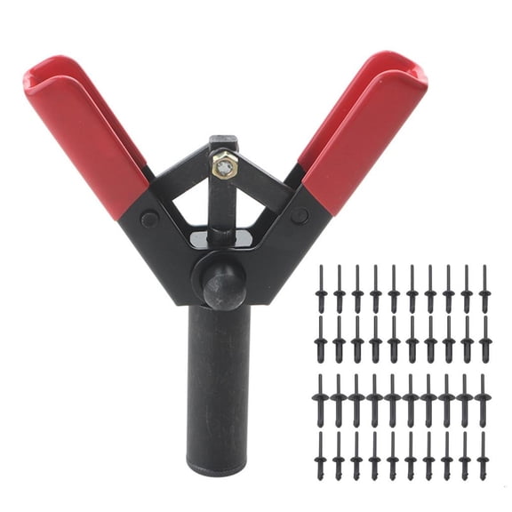 Yammee Versatile 41pcs Hand Riveting Tool set Easy Operate Heavy Duty Manual Riveter Set for Professional & Projects