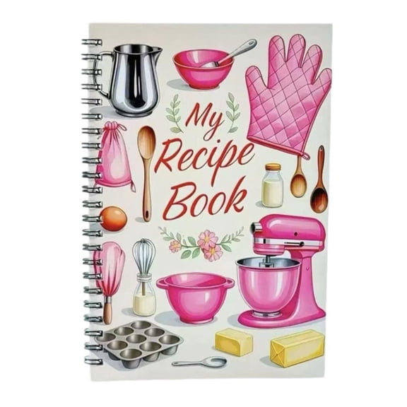 Yammee Vertical Meal Planning Pad Notebook Meal Planner With Kitchen Shopping List Sections & Quality Paper For Year Round Use
