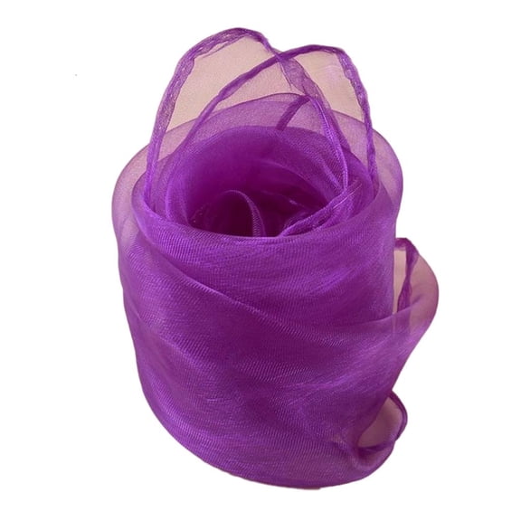 Yammee Vintage 50s Style Sheer Square Scarf Multiple Color Soft Lightweight Neckerchief