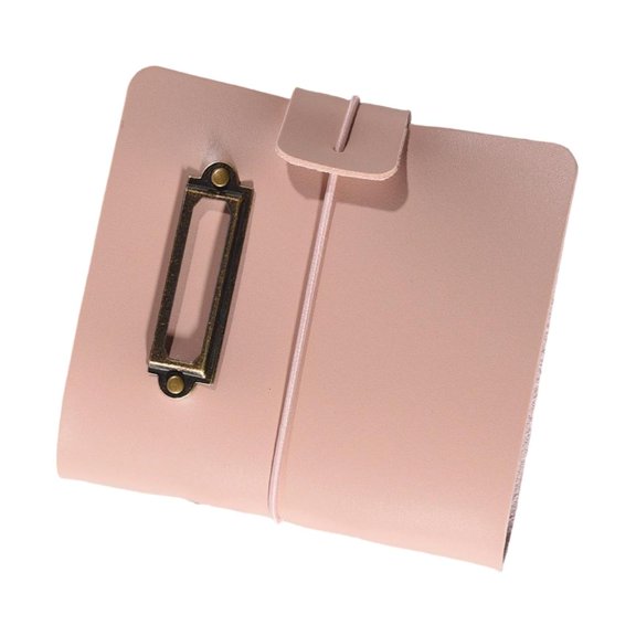 Yammee Waterproof Leather Photo Album Multiple Pocket For Storage Snapshots Scrapbook