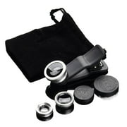Yammee Wide Angle Macro Fish Eye Lens Clip On Phone Fisheye Lens Universal Camera Lens