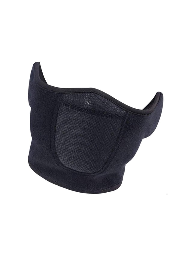 Yammee Windproof Biking Face Cover Cold Weather Ski Mask Breathable Fleece Half Mask for Outdoor Skiing and Cycling