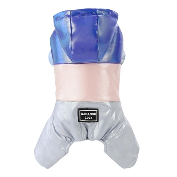 Yammee Winter Dog Clothes Dog Down Puffer Jacket Dog Jumpsuit Winter Coat Waterproof Dog Coat With Hood Hoodie Dog Clothes