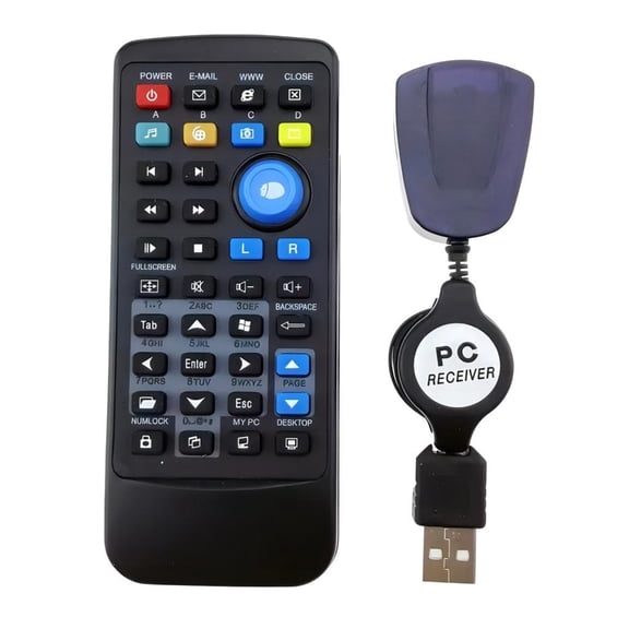 Yammee Wireless Mouse Remote Controller Laptop Wireless Media IR Remote Control