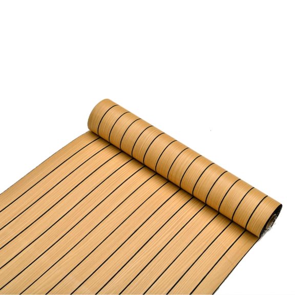 Yammee Wood Pattern Slats Panel Wall Sticker Removable Adhesive Faux Wood Wallpaper Suitable For Dormitory Rental Apartment