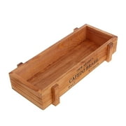 Yammee Wooden Plants Container Box Planter Rectangular Flower Pots Flower Planters