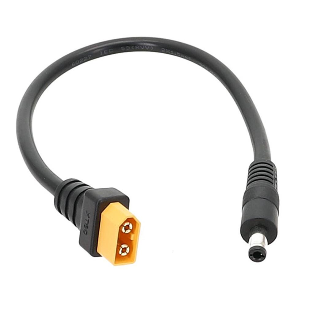 Yammee XT60/T Plug Female Male to 5.5x2.5mm Connector Battery Charging ...