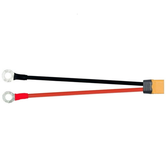 Yammee XT60 To O Rings Terminal Cable 12AWG For Secure Connection Strong Build Wire