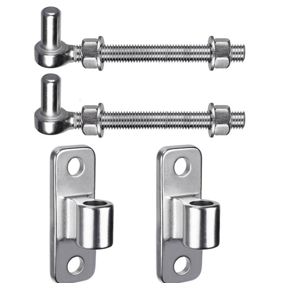 Yammee multifunction Bolts Gate Hinges Strong Bearing & Not Corrosion Bolts Hinges Quick Installs for Residential & Commercial Use