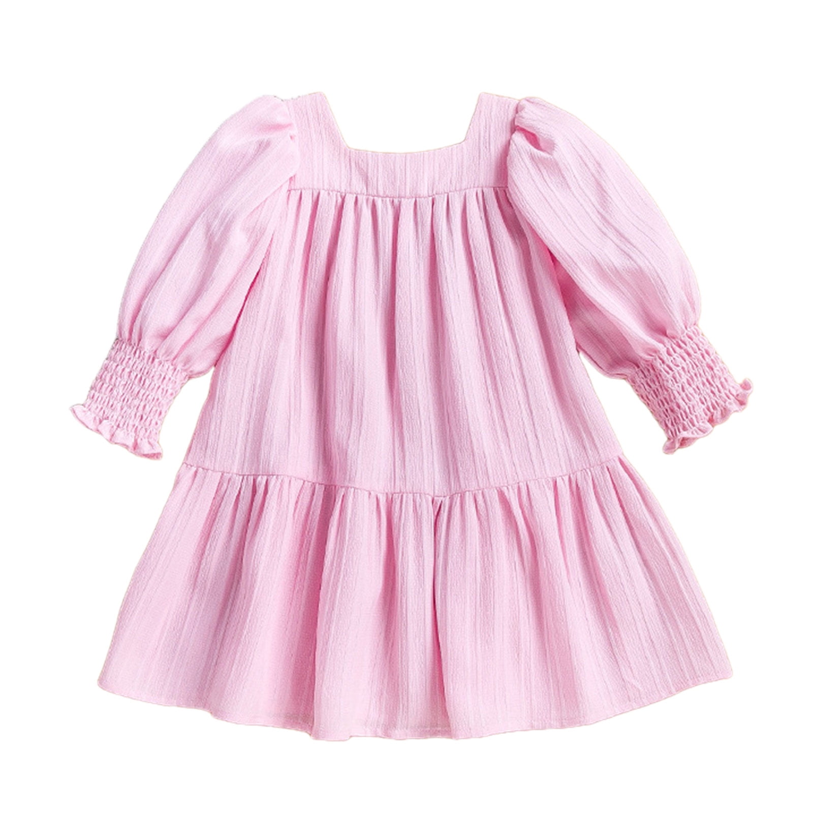 knee length dresses for ladies Cottage Smock Dress ~ Blossom