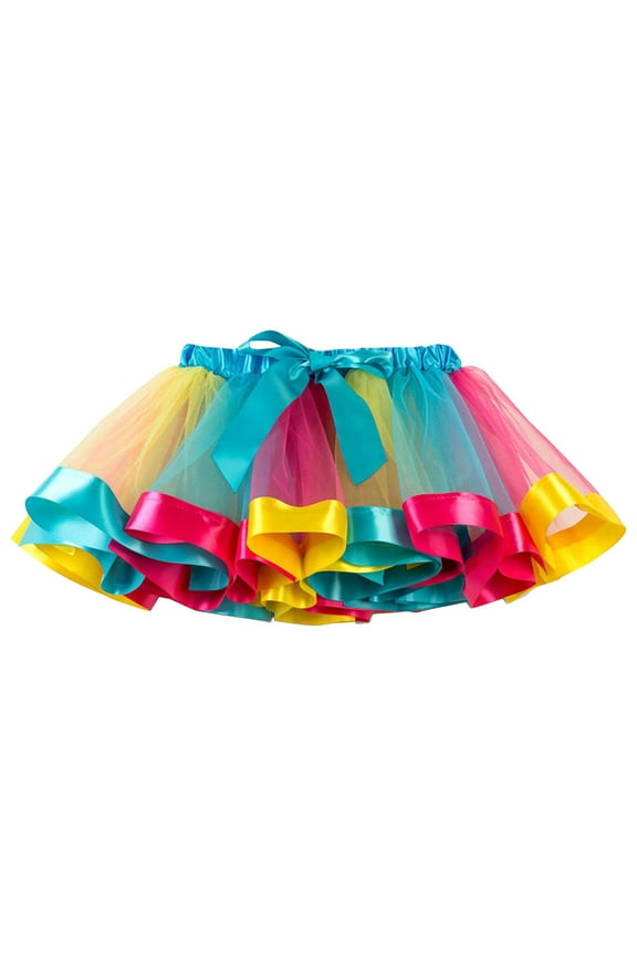 Ballet Tutu for Girls Baby Girls Soft Tutu Skirt Toddler Princess Tulle Ruffled Bloomers Pants for 12-15 Yesrs,Blue