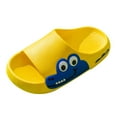 thumbnail image 1 of Yammkia Slippers for Kids Girls Big Kids Dinosaur Cloud Slippers Little Children Slippers Cute Beach Slides for Toddler Non Slip Boys Girls Summer Shoes for 7-8 Years,Yellow, 1 of 4