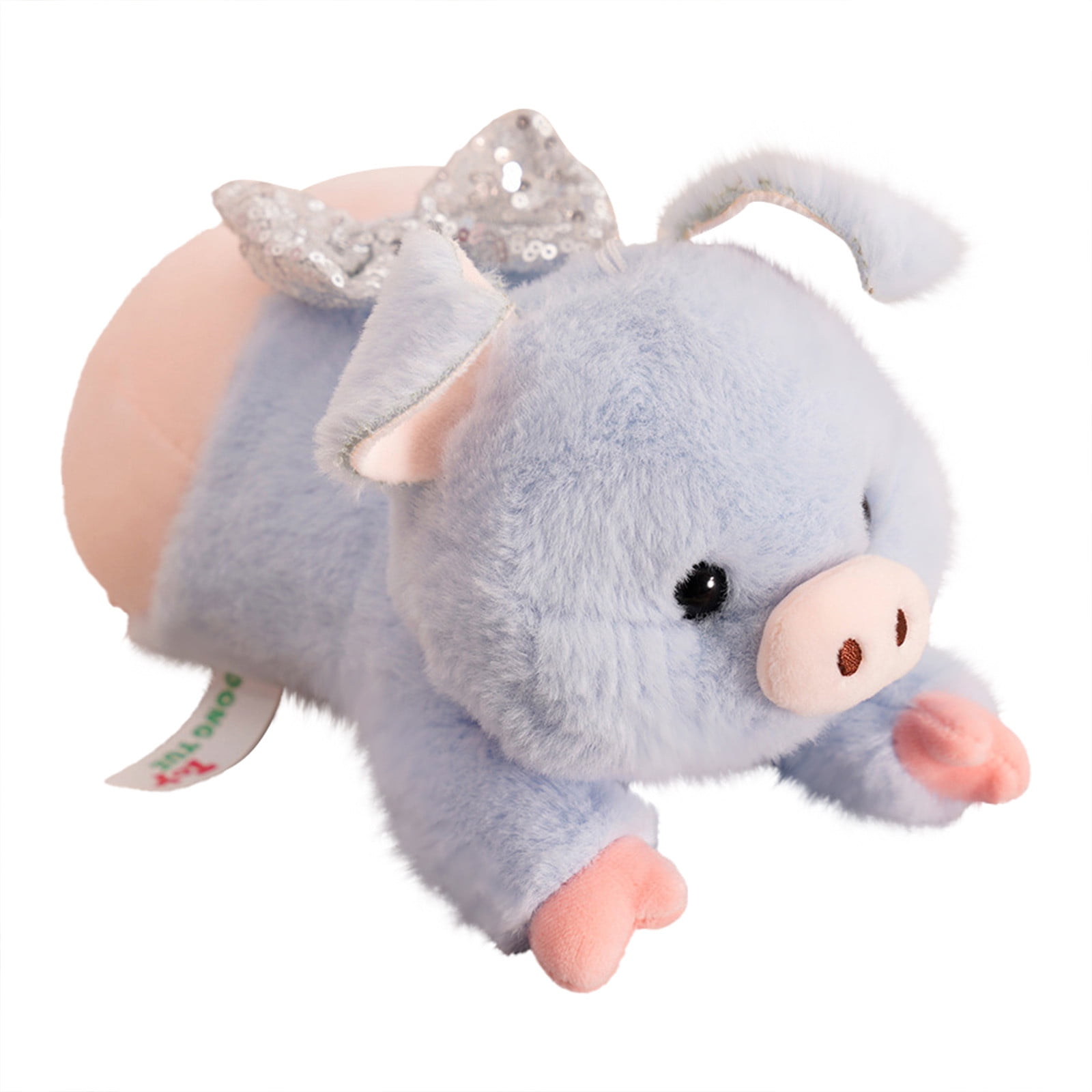 Yams Plush Cute Pig Shaped Throw Pillow Toys Fluffy Cute Animal