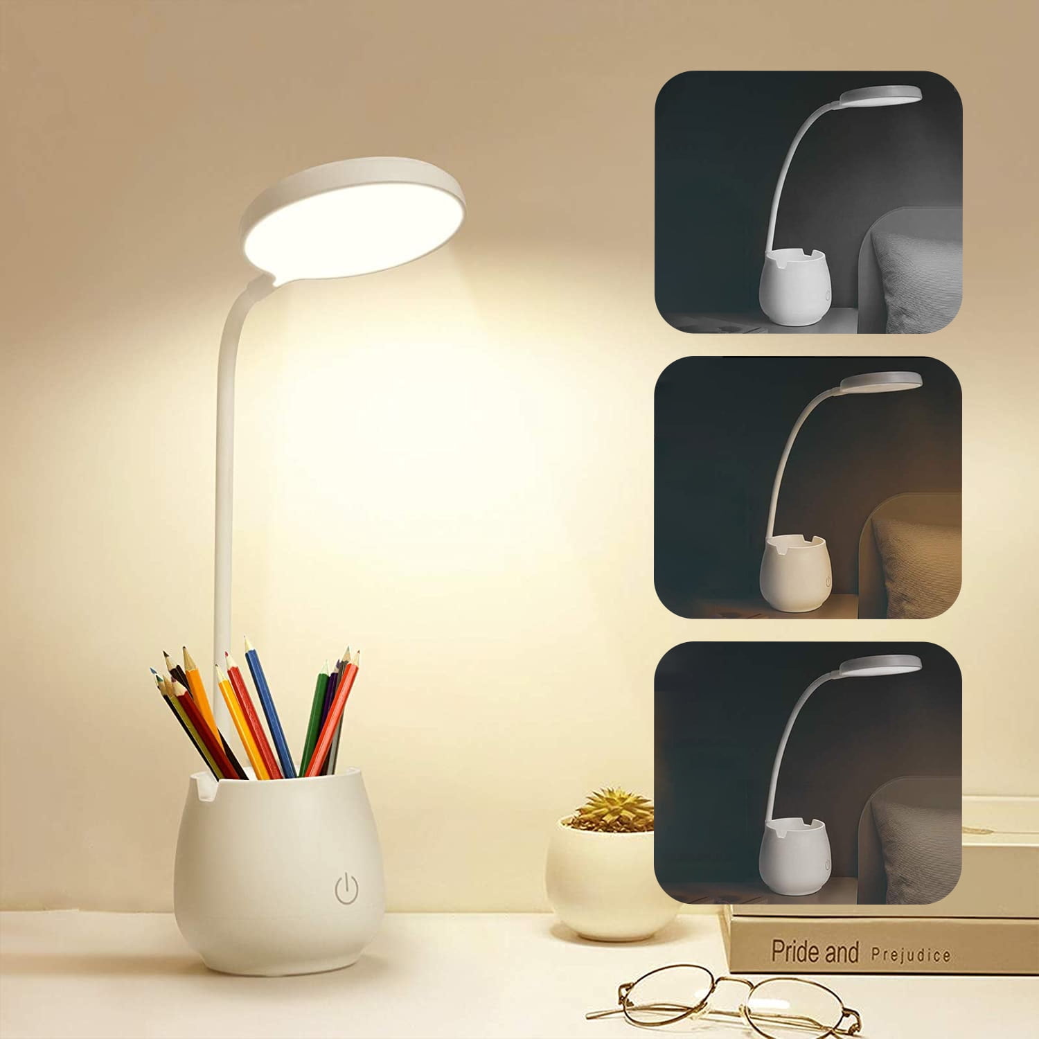 Desk lamp sales touch control