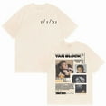 thumbnail image 1 of Yan Block 2025 Tour Unisex Short Sleeve Cotton Retro Oversized Hip Hop Graphic T-Shirt Streetwear, 1 of 5