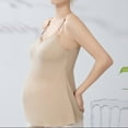 thumbnail image 1 of YanHong Nursing Tops Plus Size Spring Summer Nursing Tops for Breastfeeding on Built-in Bra Plus Size Sleeveless Comfortable Solid Color V-Neck Tank Tops Sling Camisoles for Women Beige XL, 1 of 4