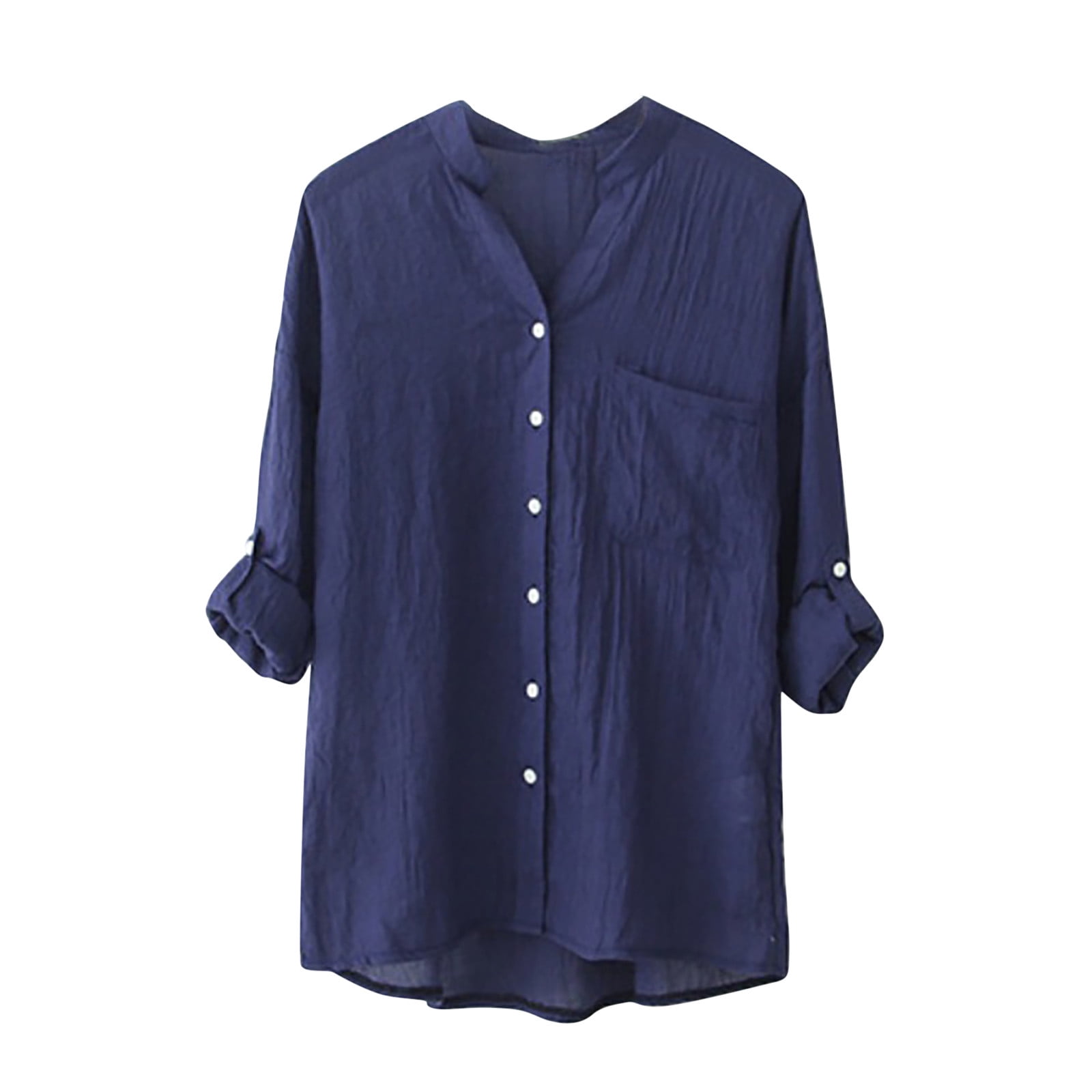 3/4 sleeve Button down top