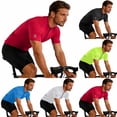 thumbnail image 1 of YanHoo Men's Cycling Bike Jersey Short Sleeve Quarter Zipper Solid Color Shirts Quick Dry Moisture Wicking T-Shirts Summer Casual Workout Tee, 1 of 7