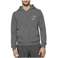 thumbnail image 1 of YanHoo Mens Dialysis Sweatshirts Full Zip Love Heart Printed Lightweight Hemodialysis Jacket Warm Hoodie Sweatshirt with Arm Zipper Gray,L, 1 of 7