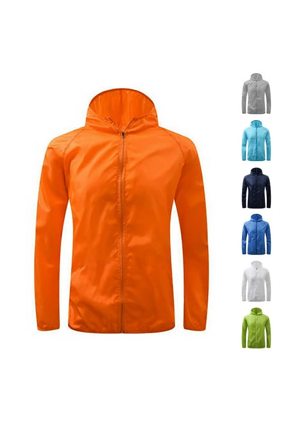 Sun Protection Jacket Ultra Light Thin Breathable 2026 Outdoor Cycling Jacket Hoodie Skin Clothing for Men & Women Blue,XXXL