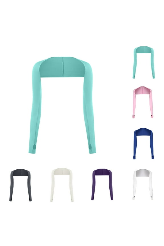 Women Bolero Shrug Shoulder Modal Arm Sleeve 2026 Shawl Open Front Cardigan Workout Crop Shirts Sports Sun Shirt Mint Green,Free Size