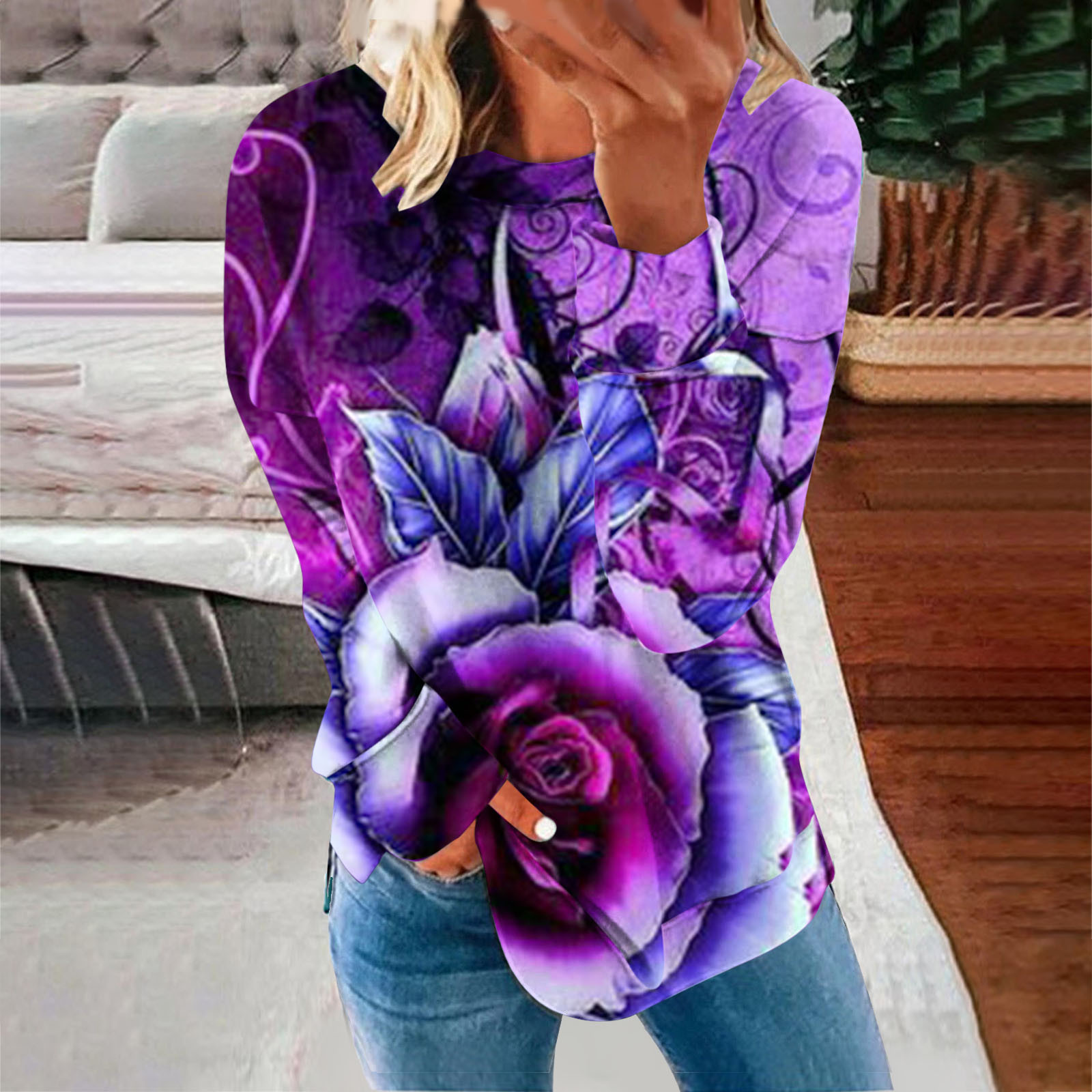 daily deals of the day prime today only Womens Oversized Sweatshirt Casual  Crewneck Long Sleeve Tops Shirts For Women Loose Fit Fall Fashion 2023 Y2k