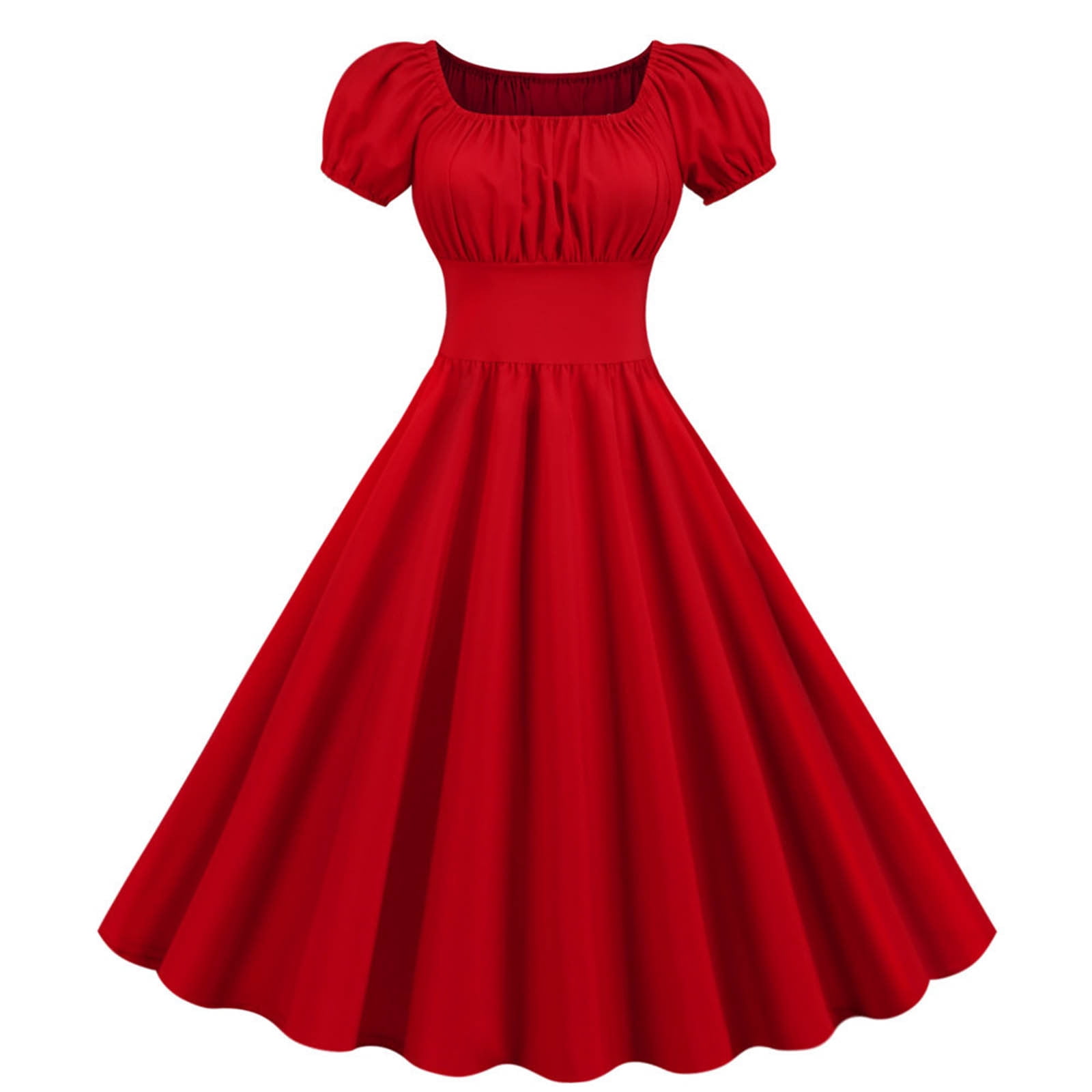 YanHoo Women's Vintage Dresses 1950s Audrey Hepburn Style YanHoo Women's Vintage Dresses 1950s Audrey Hepburn Style