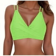 thumbnail image 1 of YanHoo Womens Bikini Tops Only Criss Cross Swim Bathing Suit Tops, 1 of 6