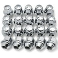 YanMaoYi 20PCS M14*1.5 Lug Nuts 13/16" 21mm Hex 36mm Length Chrome