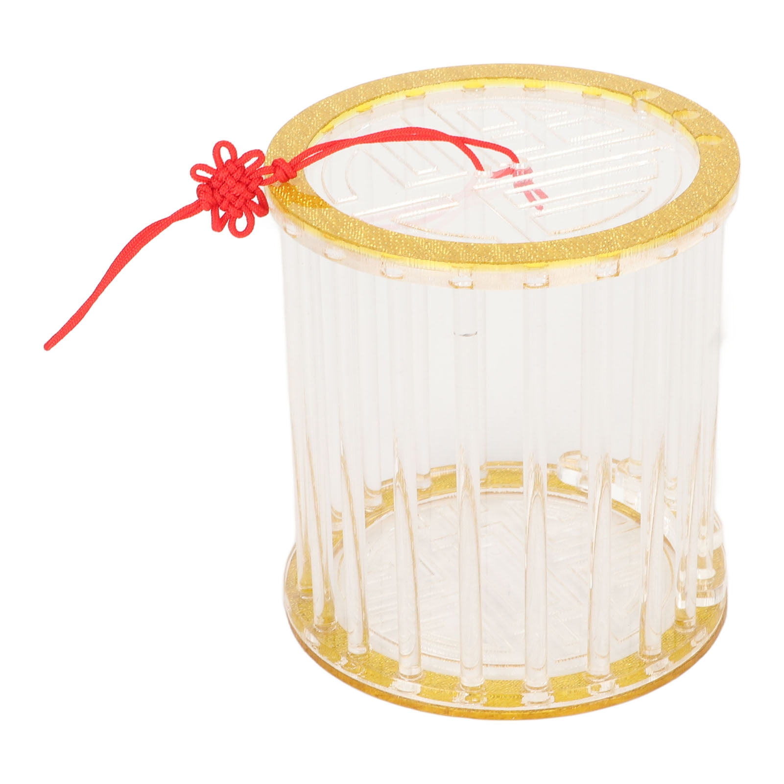 YanMaoYi Circular Bug Cage Portable Acrylic Circular Grasshopper Cage ...